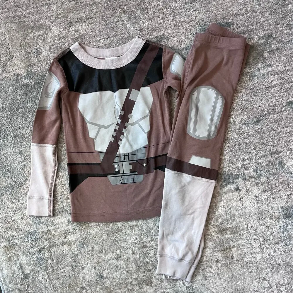 Hanna Andersson Star Wars Costume Pajamas The Mandalorian 100 cm 4T